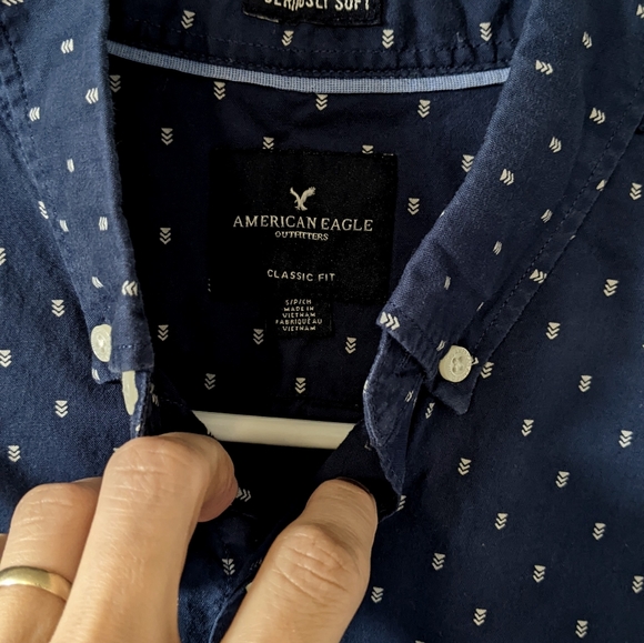 Men's Button Down Dress Shirt - Picture 2 of 4